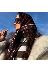 MARKESS Markess Frame Bordeaux Scarf
