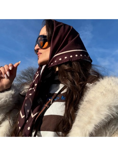 MARKESS Markess Frame Bordeaux Scarf