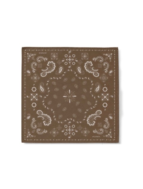 MARKESS Mocha Paisley Bandana Καφέ Μπαντάνα