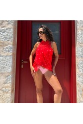 MARKESS Red Passion Pareo Κόκκινο Παρεό
