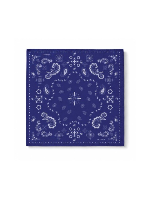 MARKESS Royal Paisley Bandana Μπλε Μπαντάνα