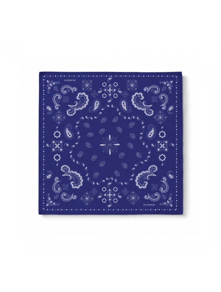 MARKESS Royal Paisley Bandana Μπλε Μπαντάνα