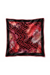 MARKESS Wild Lily Κόκκινο Animal Print Μαντήλι