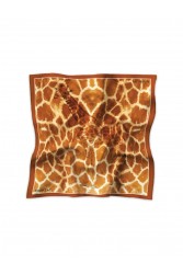 MARKESS The Brown Giraffe Camel Scarf