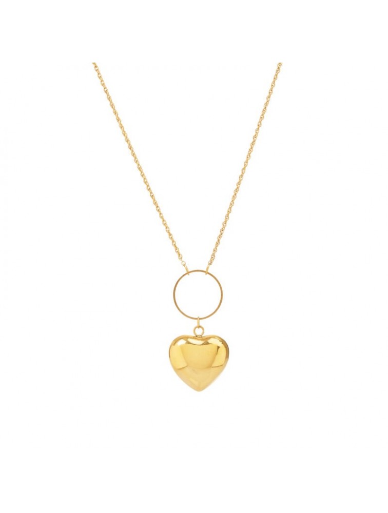 MATHE Puffy Heart Necklace Κολιέ