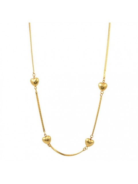 MAYOL JEWELRY Jamie Lee Necklace Επιχρυσωμένο Κολιέ
