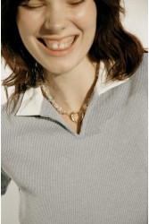 MAYOL JEWELRY Azula necklace Κολιέ από επιχρυσωμένο ορείχαλκο 24 καρατίων