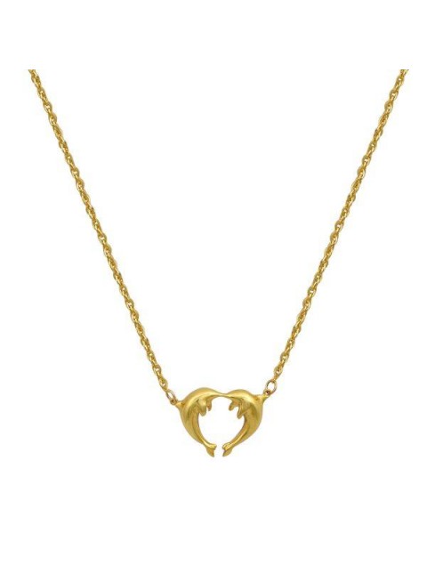 MAYOL JEWELRY Azula pendant 24k gold plated brass necklace MAYOL JEWELRY Azula pendant 24k gold plated brass necklace