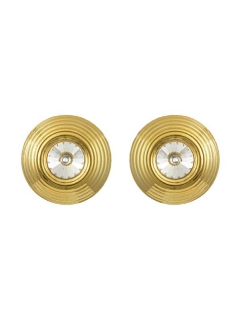 MAYOL JEWELRY Beverly Hills Earrings Gold Plated Brass Stud Earrings MAYOL JEWELRY Beverly Hills Earrings Gold Plated Brass Stud Earrings