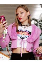 MAYOL JEWELRY Candyshack Earrings Black Επιχρυσωμένα Μαύρα Σκουλαρίκια από Ανοξείδωτο Ατσάλι σε Σχήμα Καρδιάς