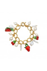 MAYOL JEWELRY Casa Del Rytmo Bracelet Eπιχρυσωμένη Αλυσίδα Aπό Oρείχαλκο 24 Καρατίων