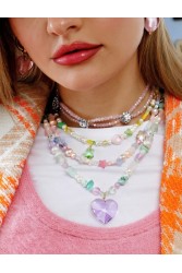 MAYOL JEWELRY Dionne Choker Λιλά Τσόκερ από Κρύσταλλα Swarovski