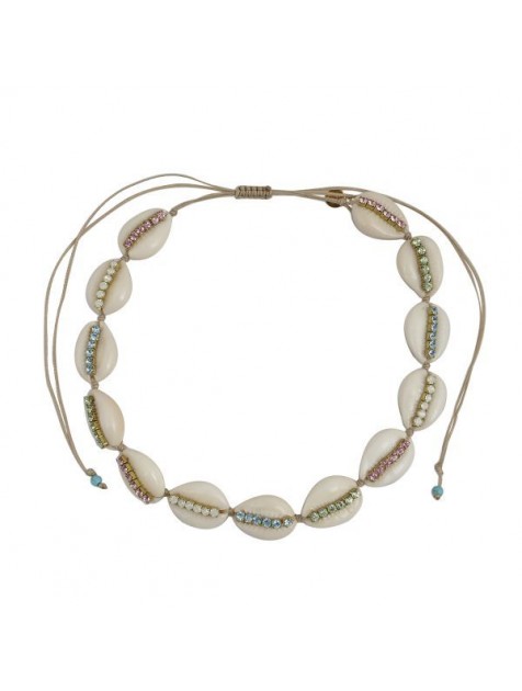 MAYOL JEWELRY Lambada Choker Λευκό Τσόκερ από Φυσικά κοχύλια MAYOL JEWELRY Lambada Choker Λευκό Τσόκερ από Φυσικά κοχύλια
