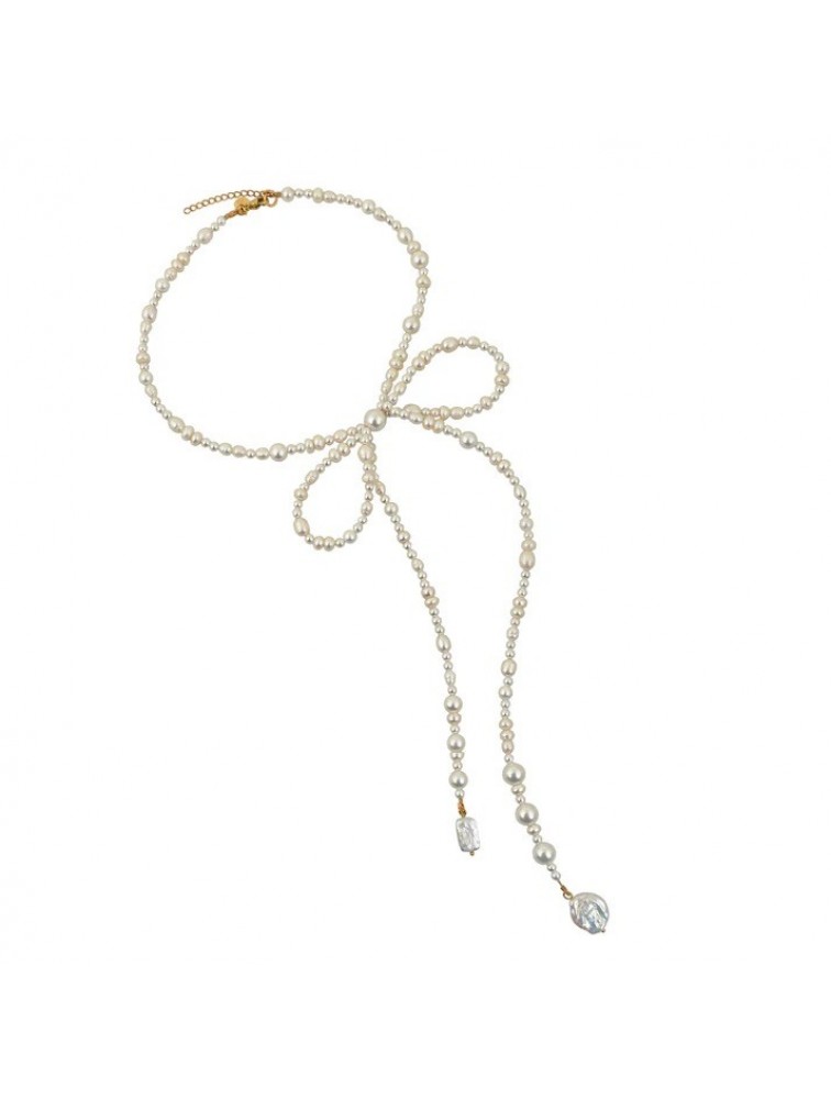 MAYOL JEWELRY White Wedding Necklace