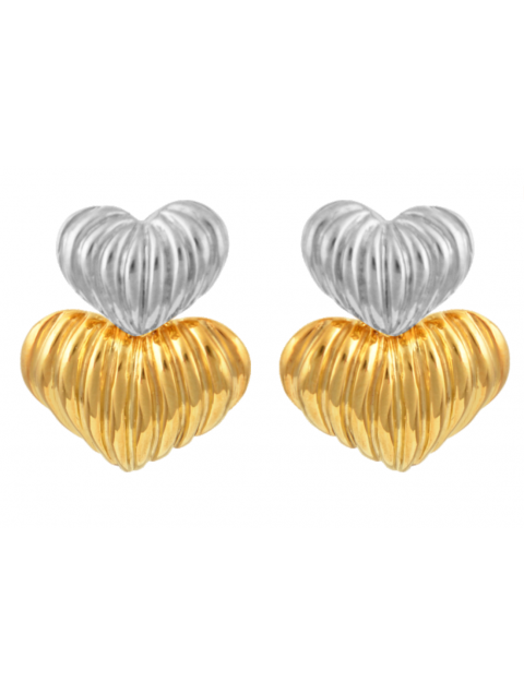 MAYOL JEWELRY Sherrie Earrings Silver/Gold