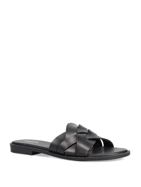 MIGATO Black matte women's sandal