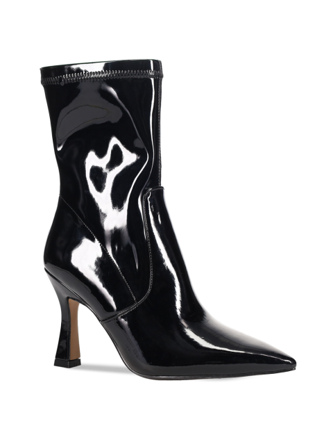 MIGATO Black patent bootie