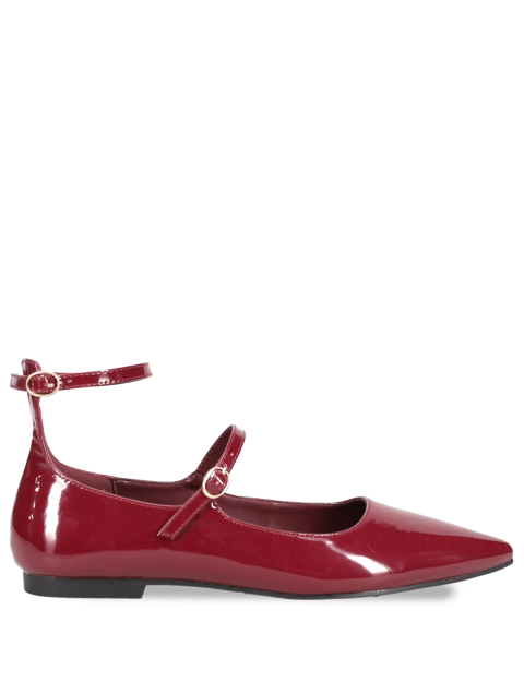 MIGATO Bordeaux Patent Ballerinas MIGATO Bordeaux Patent Ballerinas