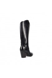 MIGATO Μαύρη Western Μπότα