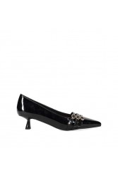 MIGATO Μαύρη Γόβα Λουστρίνι