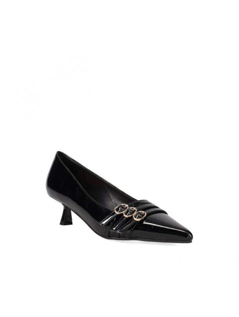 MIGATO Μαύρη Γόβα Λουστρίνι