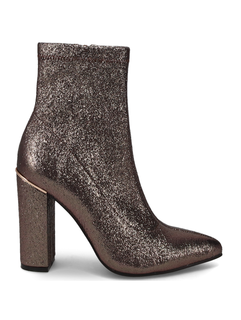MIGATO Women's boot with glitter in the color of pewter