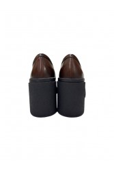 Migato (Gai Mattiolo) Brown loafers with buckle