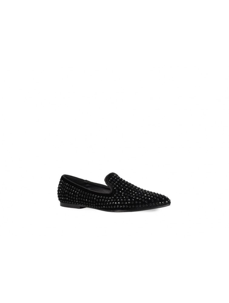 MIGATO Μαύρο Βελούδινο Loafer