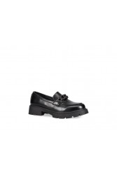 MIGATO Μαύρο Chunky Loafer με αλυσιδα