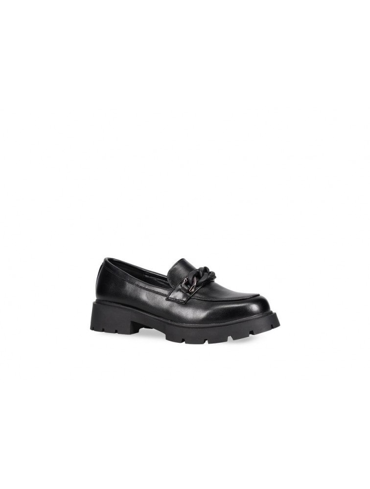 MIGATO Μαύρο Chunky Loafer με αλυσιδα