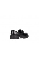 MIGATO Μαύρο Chunky Loafer με αλυσιδα