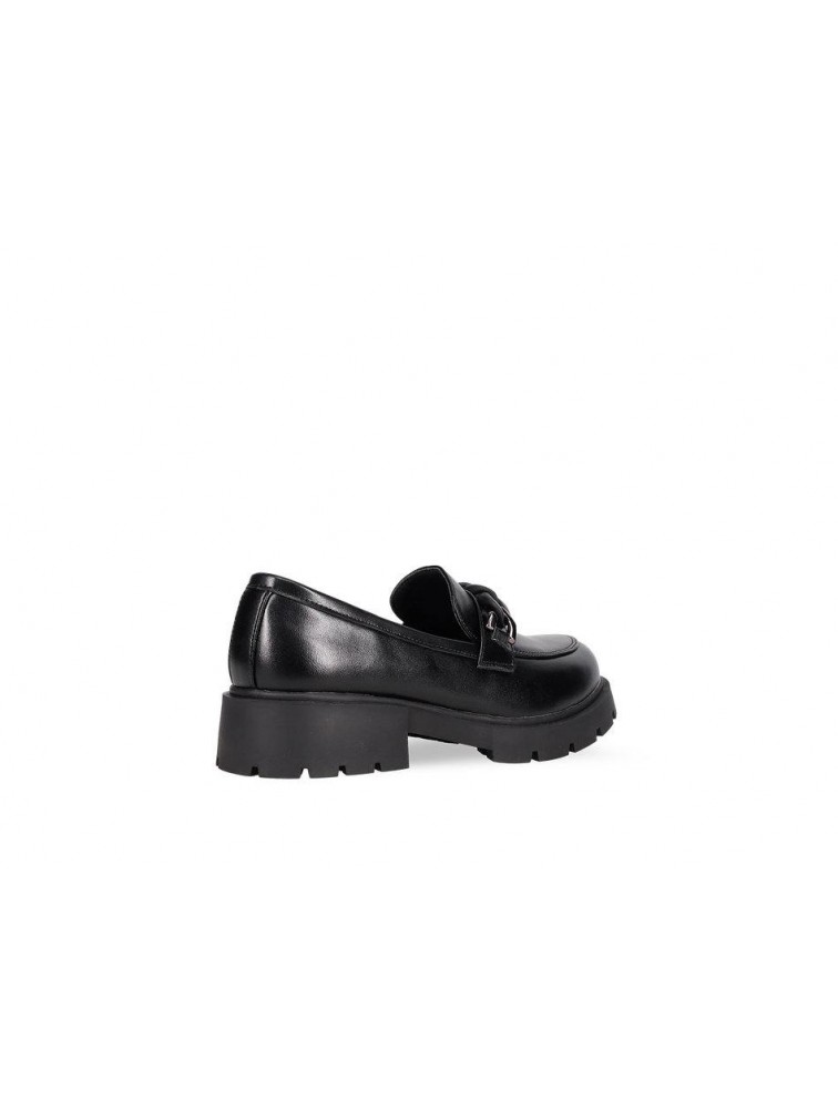 MIGATO Μαύρο Chunky Loafer με αλυσιδα