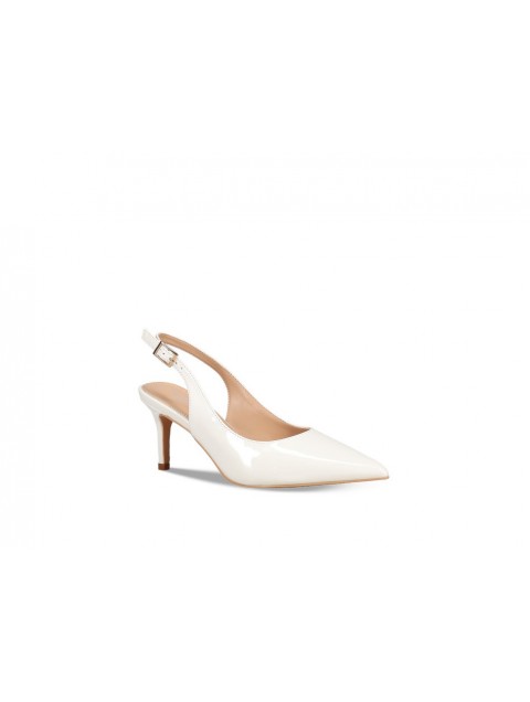 MIGATO White Women's Patent Leather Pumps