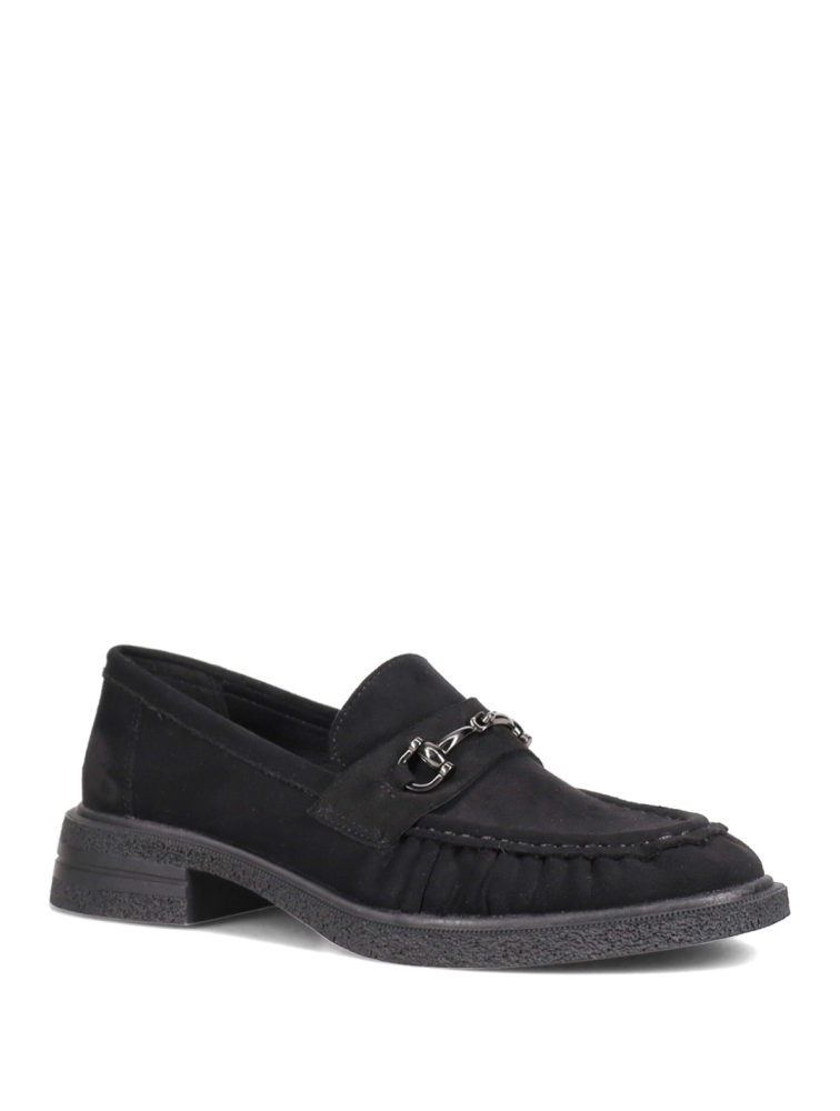 MIGATO Μαύρα Σουέντ Loafers