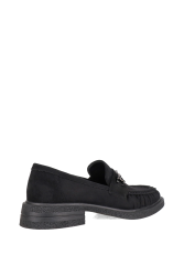MIGATO Μαύρα Σουέντ Loafers