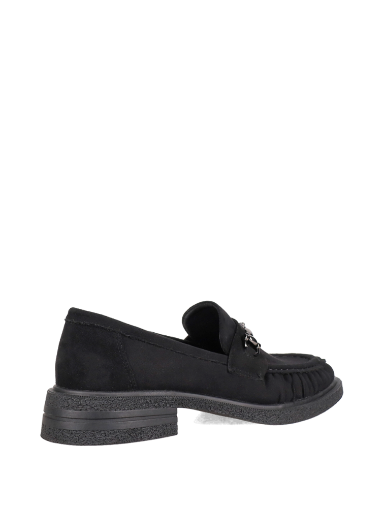 MIGATO Μαύρα Σουέντ Loafers