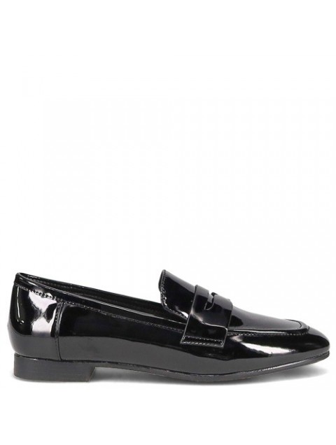 MIGATO Μαύρο λουστρινένιο loafer