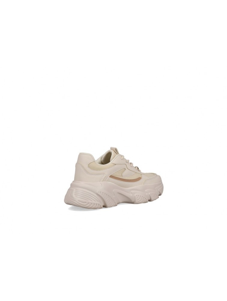 MIGATO Beige Women's Chunky Sneaker
