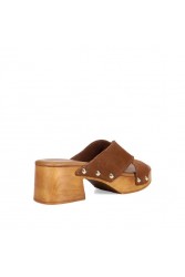 MIGATO Ταμπά Δερμάτινα Mules