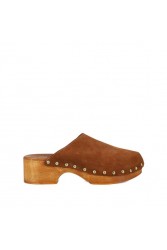 MIGATO Ταμπά Δερμάτινο Mule Clog