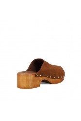 MIGATO Ταμπά Δερμάτινο Mule Clog