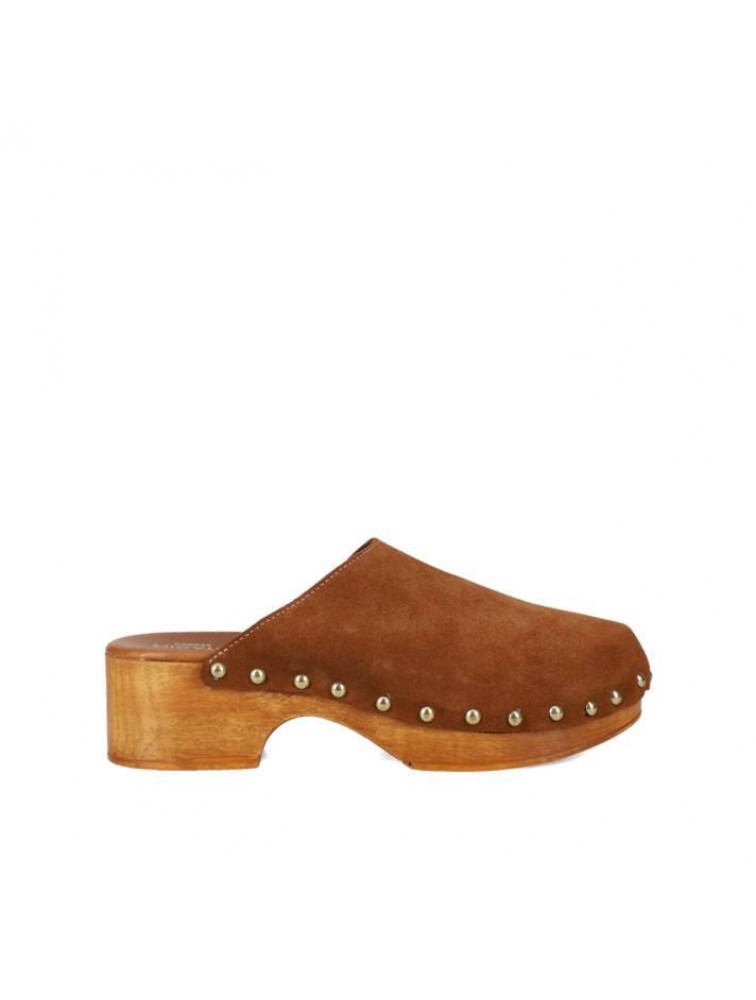 MIGATO Ταμπά Δερμάτινο Mule Clog