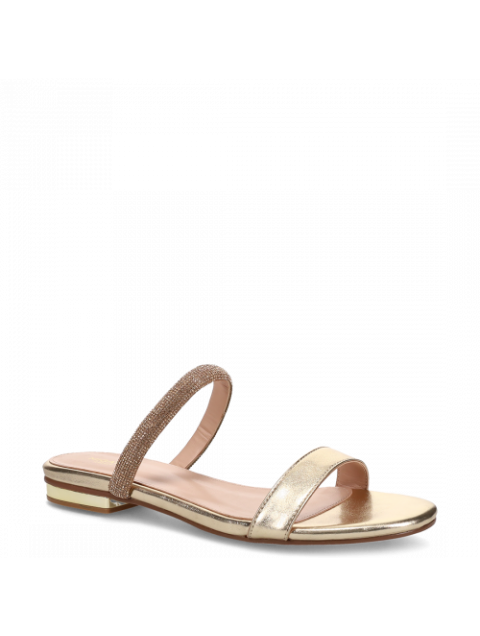 MIGATO Gold metallic women's sandals
