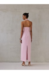MIX AND MATCH Alba Dress Baby Pink Ροζ Φόρεμα