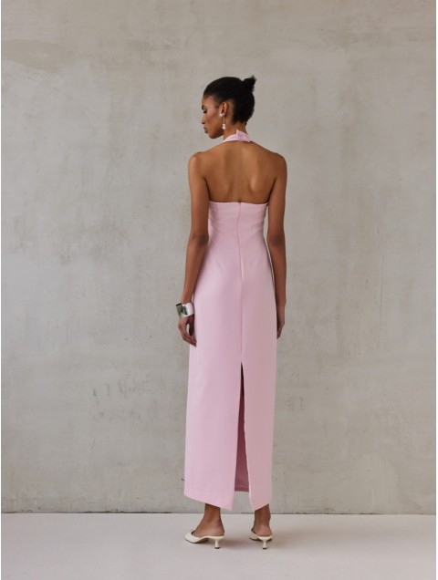 MIX AND MATCH Alba Dress Baby Pink Ροζ Φόρεμα
