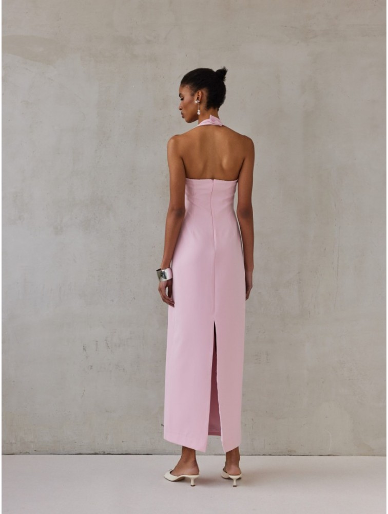 MIX AND MATCH Alba Dress Baby Pink Ροζ Φόρεμα