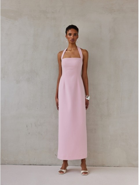 MIX AND MATCH Alba Dress Baby Pink Ροζ Φόρεμα