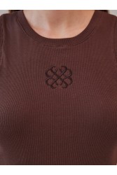 MIX AND MATCH Ashley Tank Top Brown