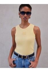 MIX AND MATCH Ashley Tank Top Butteryellow