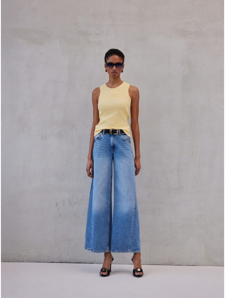 MIX AND MATCH Ashley Tank Top Butteryellow